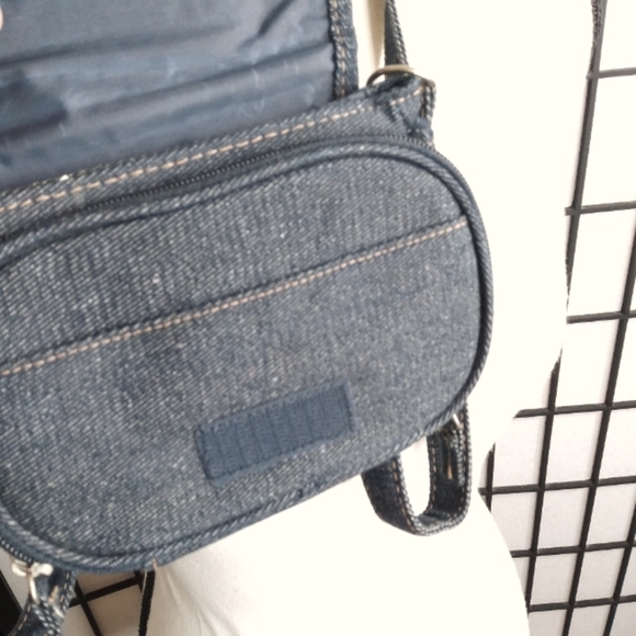 Denim Mini Crossbody Shoulder Bag Adjustable Purse - Picture 7 of 14